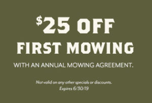 lawn mowing discount